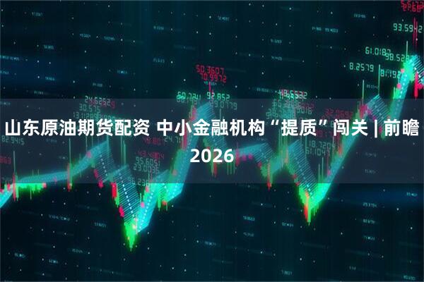 山东原油期货配资 中小金融机构“提质”闯关 | 前瞻2026